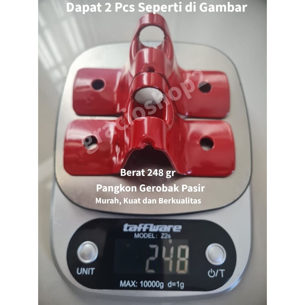 Pangkon As Gerobak Pasir (Dapat 2 Biji) / Gantungan Roda Ban Gerobak / Klem Roda Ban Gerobak / Kupin