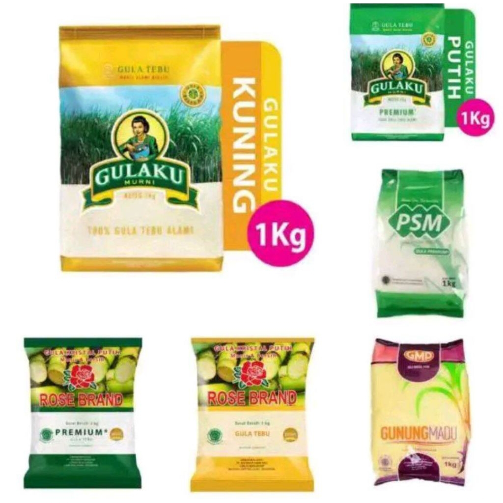 

Gula Pasir 1kg Random Gula Premium Promo Murah