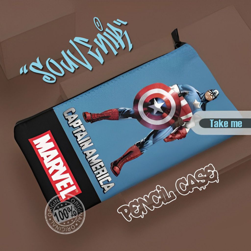 

case pensil - case pensil karakter anak - souvenir