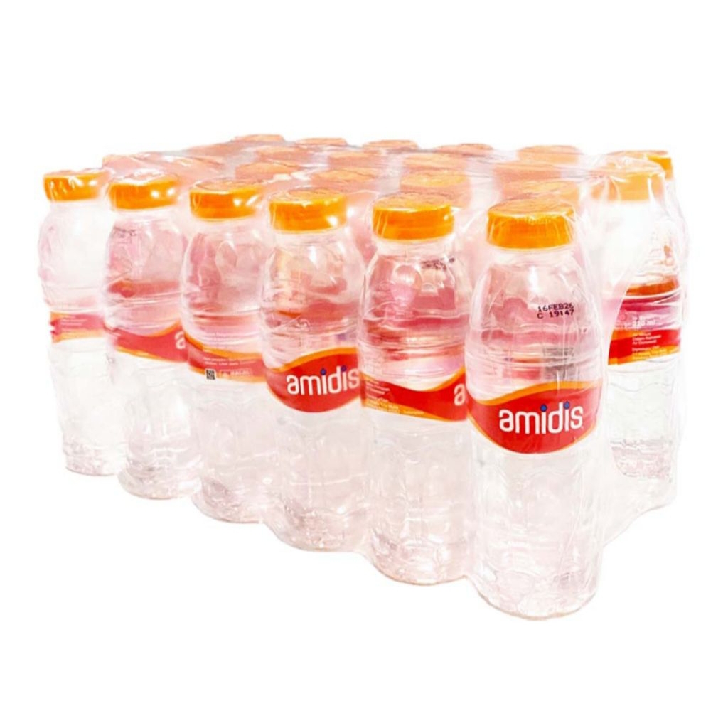 

AIR MINERAL AMIDIS BOTOL KEMASAN 220 ML X 24 PCS (KARTON)