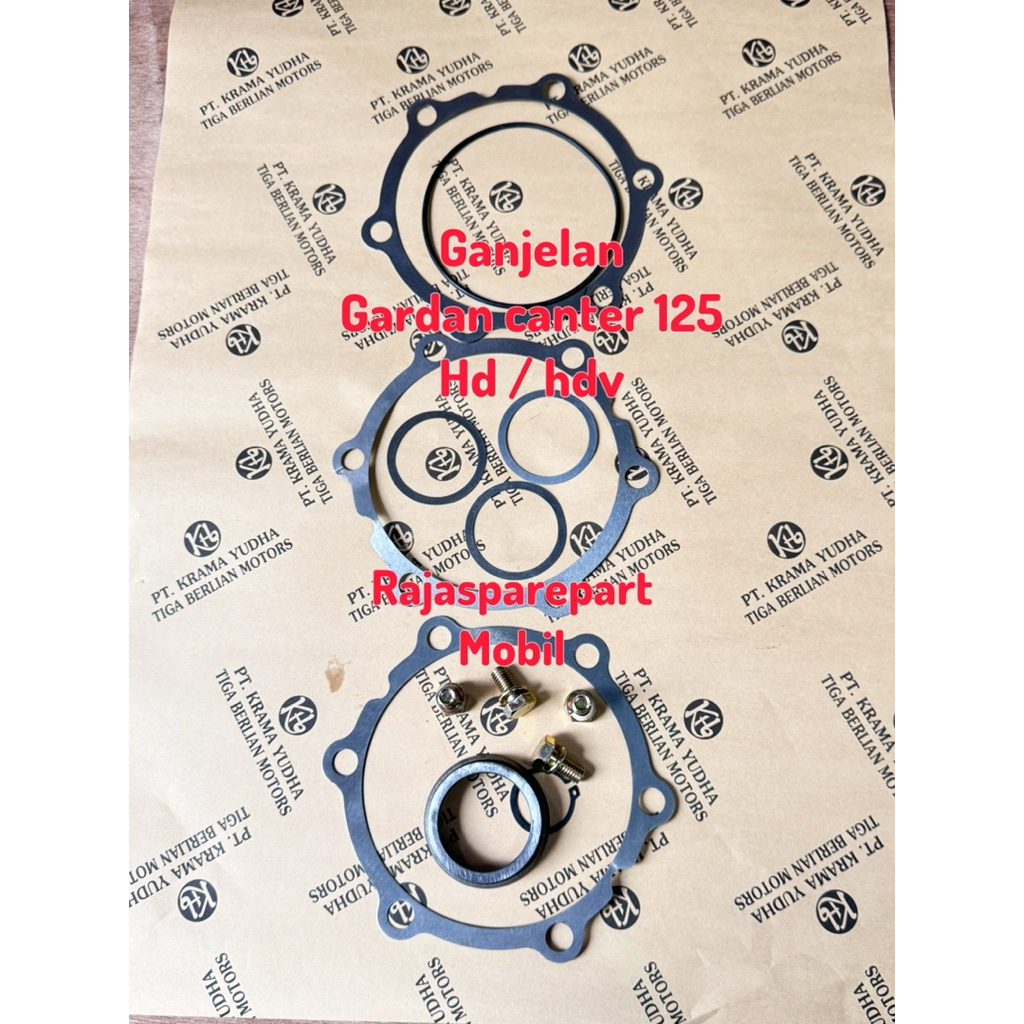 ganjelan gardan canter 125 hd / hdv