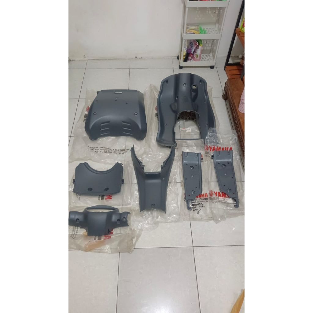 Body Kasar Set Nouvo Lele Abu Abu Original 5LW