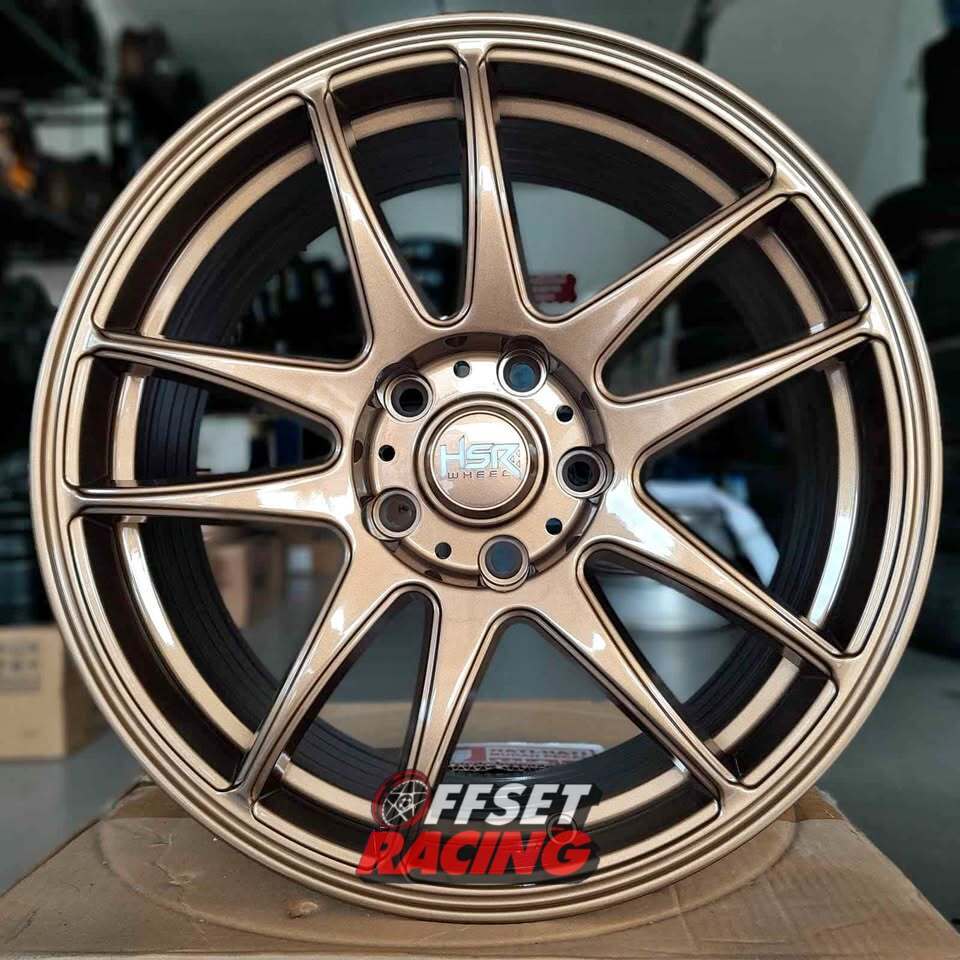 Velg HSR R17 Racing HRV Xpander Ertiga Innova Velg Mobil HSR KAMIKAZE Ring 17 Lebar 7,5