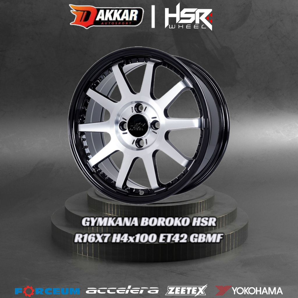 velg racing jazz yaris ring 16 hsr gymkana lebar 7 rata