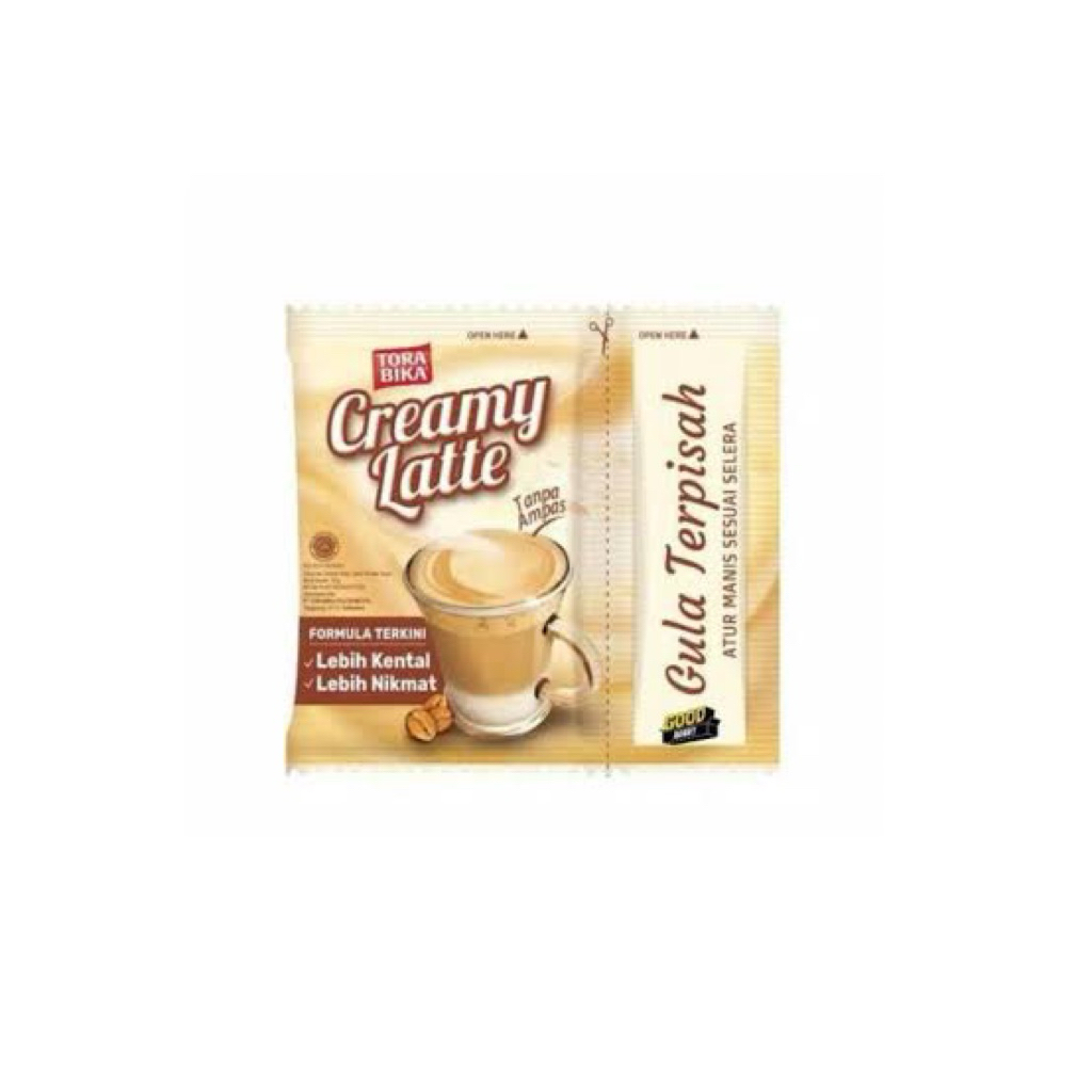 

TORABIKA CREAMY LATTE SACHET - KOPI INSTAN CREAMY DAN LEMBUT