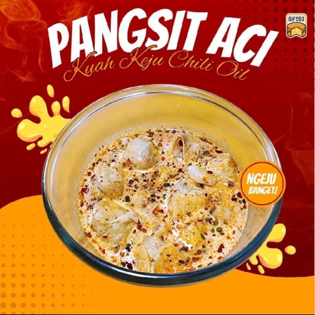 

OIFYOO PANGSIT ACI KUAH KEJU CHILI OIL