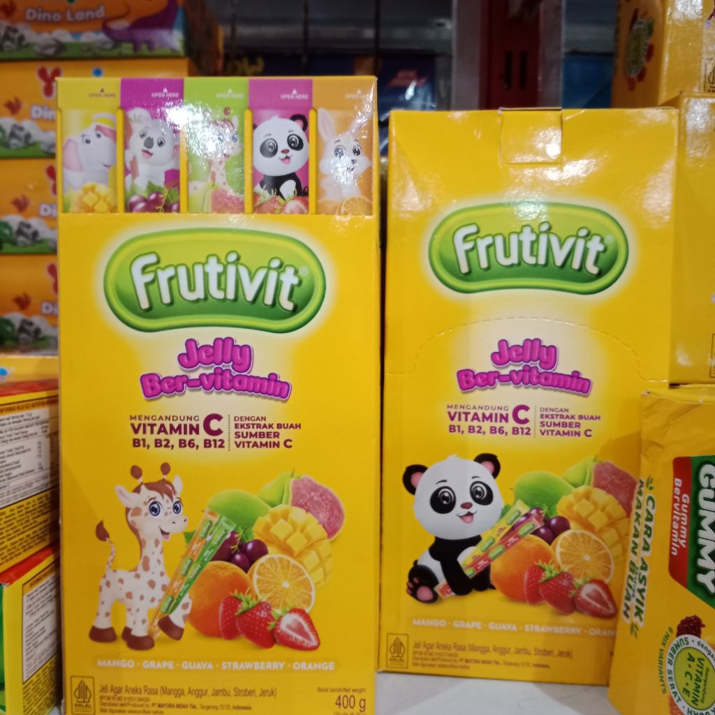

FRUTIVIT JELY BERVITAMIN ENAK!!! Rasa Buah-Buahan