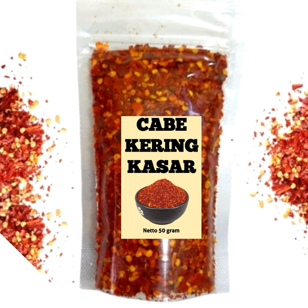 

CABE KERING KASAR / DRIES CHILI ISI 50GR