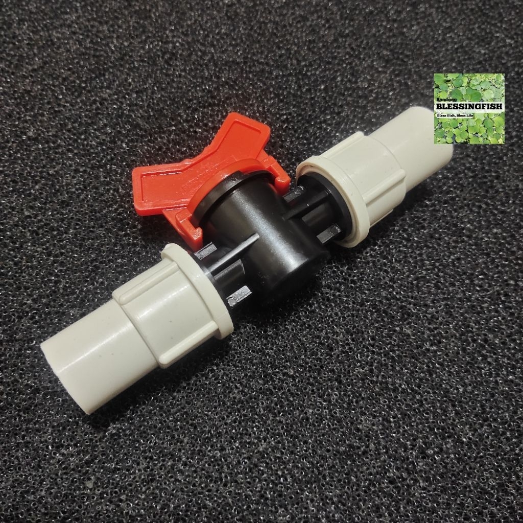 Kran Valve Pipa 5/8 Inch x 5/8 Inch Aquarium Stop Kran Pipa Aquarium 5/8 Inch Kran Valve Pipa 5/8 In