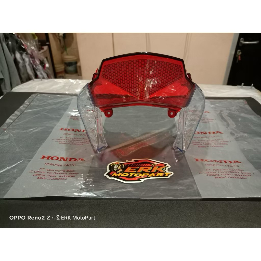 Original Mika Lampu Stopan Belakang Vario 125 Injeksi Old lama mika stoplamp vario 125 old mika lamp