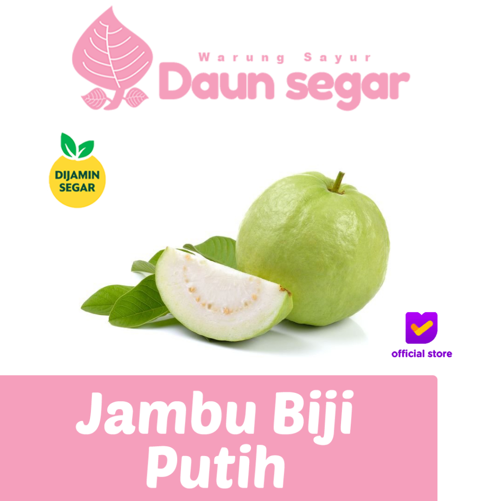 

Jambu Kristal Manis Asli 1kg Jambu Biji Fresh, Cocok untuk Jus & Cemilan Sehat - Daunsegar