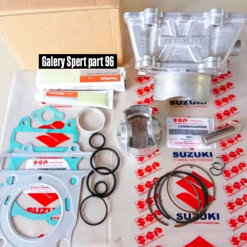 Blok seher lengkap Suzuki satria fu injeksi/GSX 150 X / GSX 150 R / SCEM Original presisi