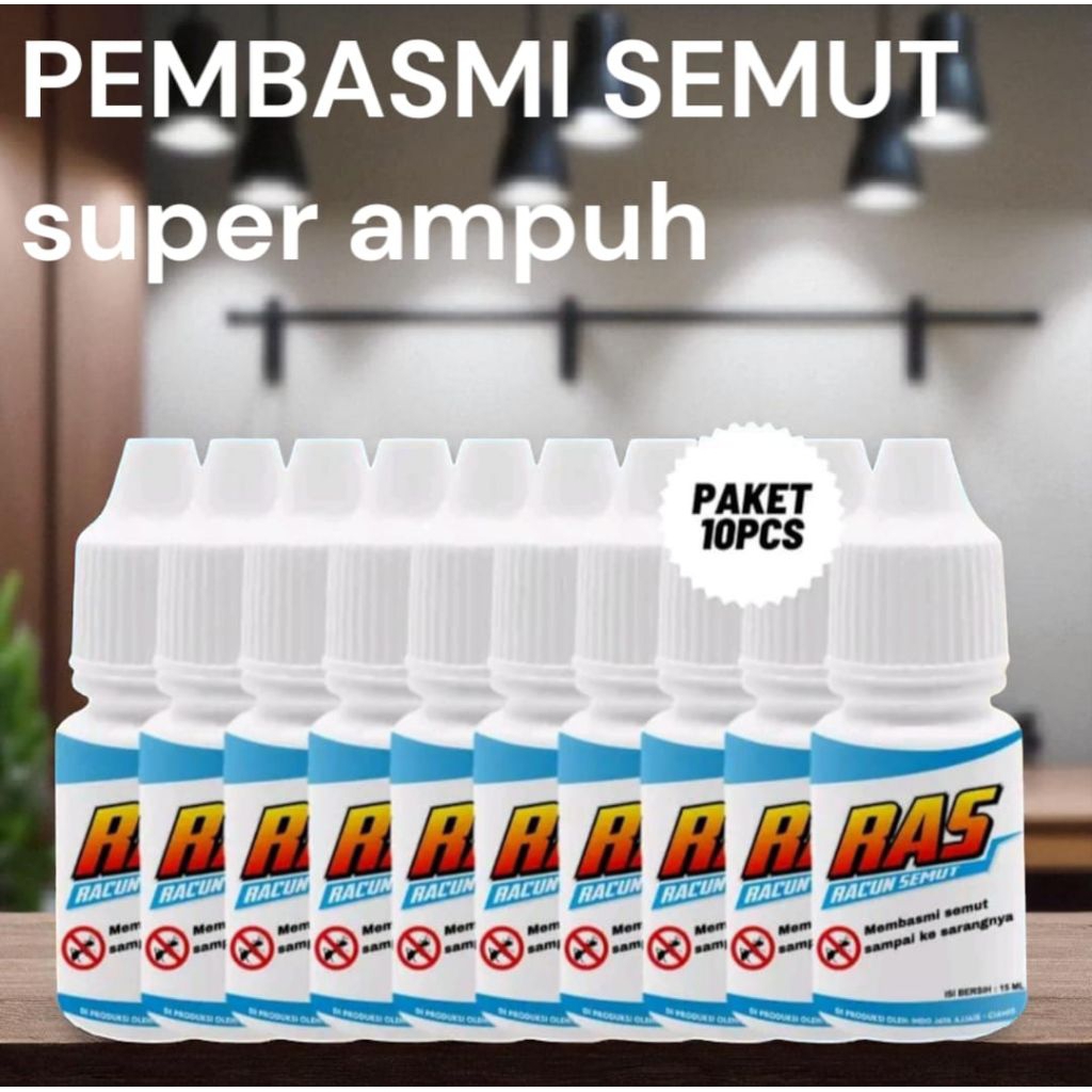 PALING EFEKTIF BASMI SEMUT HITAM/MERAH RACUN SEMUT SUPER AMPUH