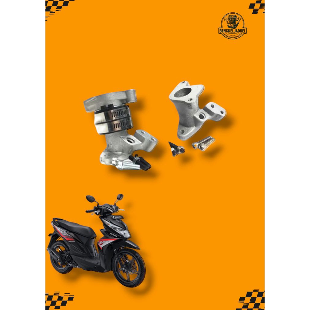 INTAKE MANIFOLD DOWNDRAFT BEAT TB VARIO