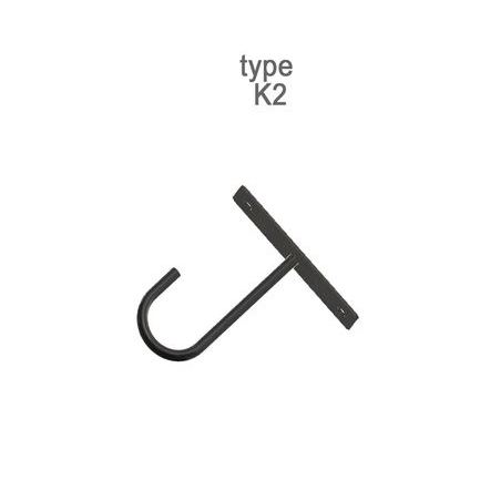 pengait gantungan besi jemuran serbaguna pengait sangkar burung pot gantungan kipas angin