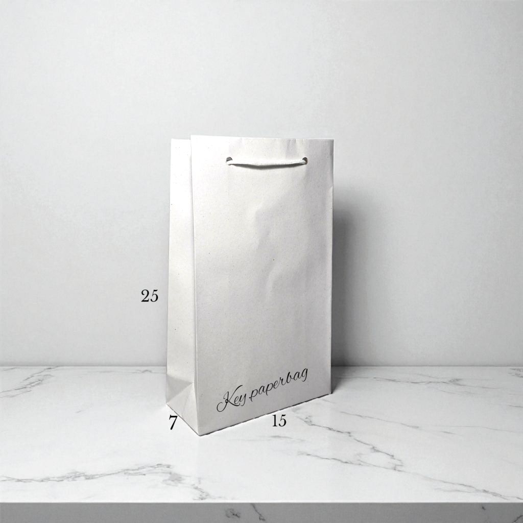 

Paper Bag Putih Polos Uk 15x25