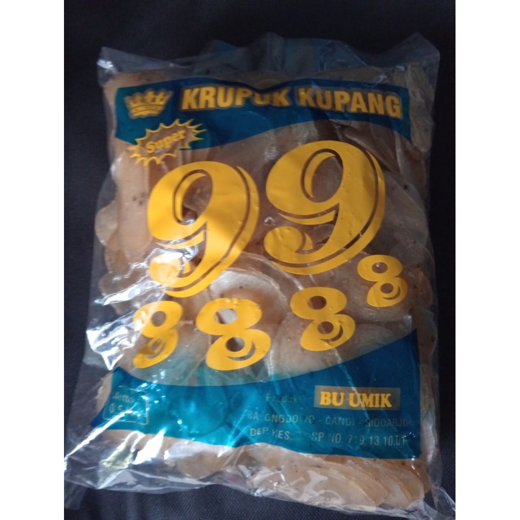 

krupuk Kupang warna coklat cap 99 500 gram