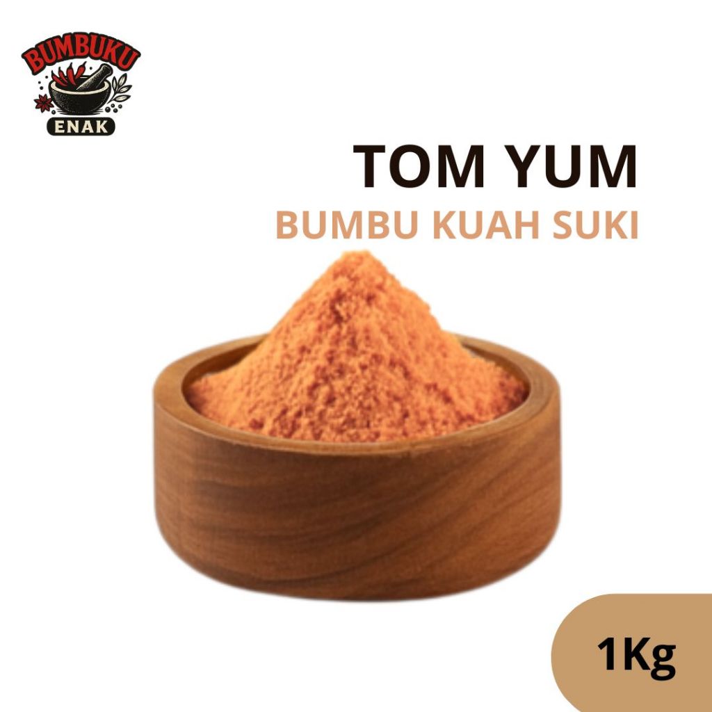 

Bumbu Kuah Suki Rasa Tom Yum 1Kg – Kuah Pedas Asam Gurih Ala Thailand, Cocok untuk Steamboat, Shabu & Masakan Praktis