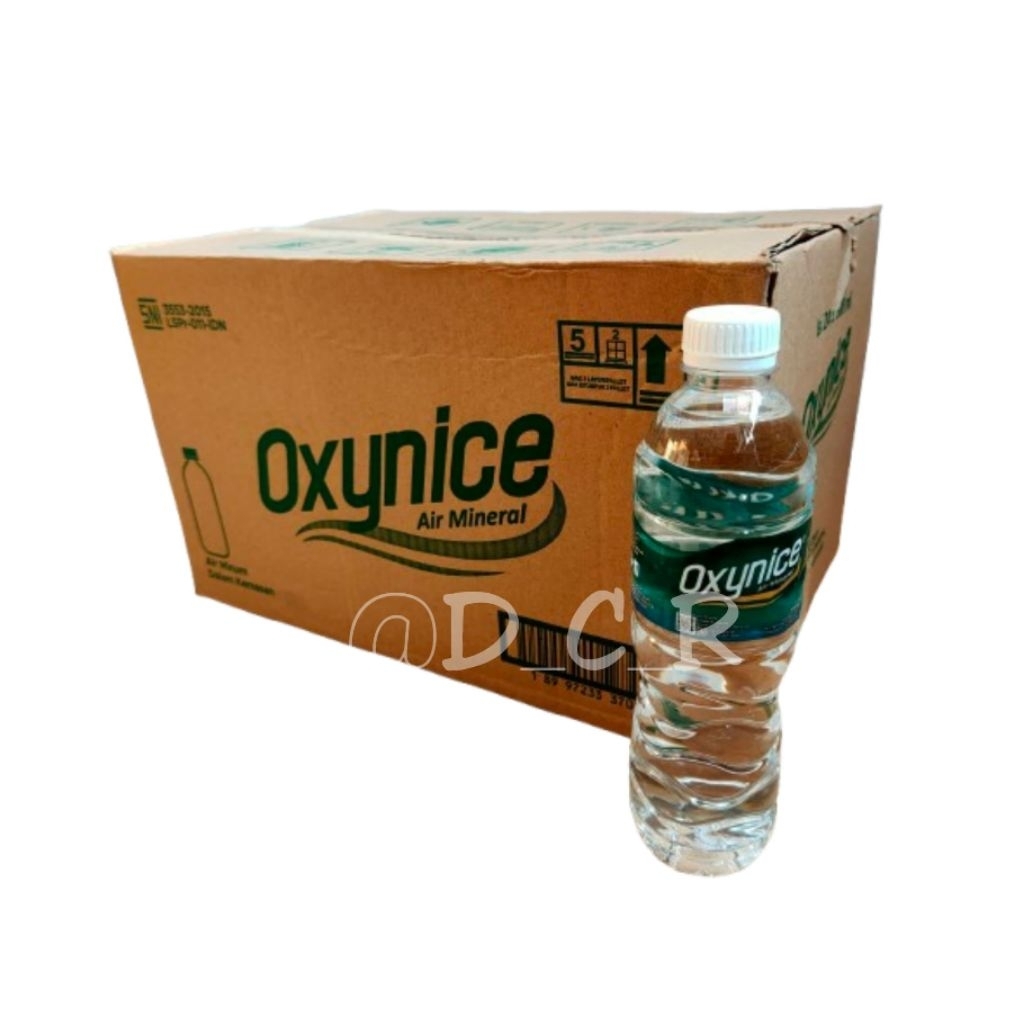 

Air Mineral Oxynice 600 ml Mineral Water Karton Dus isi 24 Botol