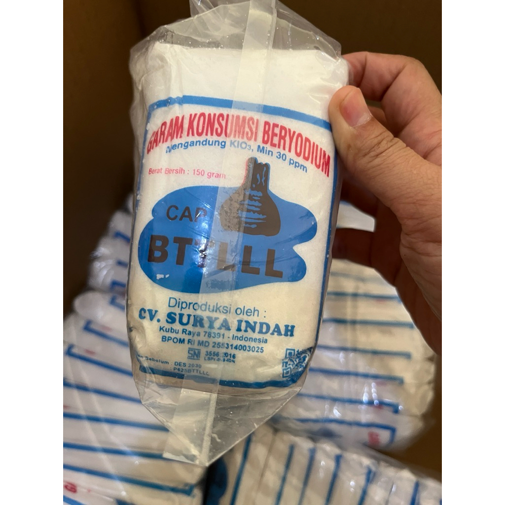 

Garam Dapur Cap Bentul isi 150gram paket 5 pcs