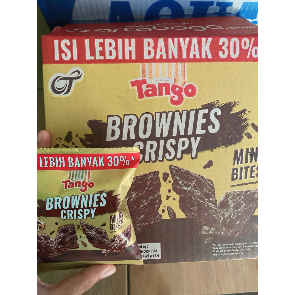 

Tango Brownies Crispy [1 Renceng isi 10 Pcs x 12 Gram]