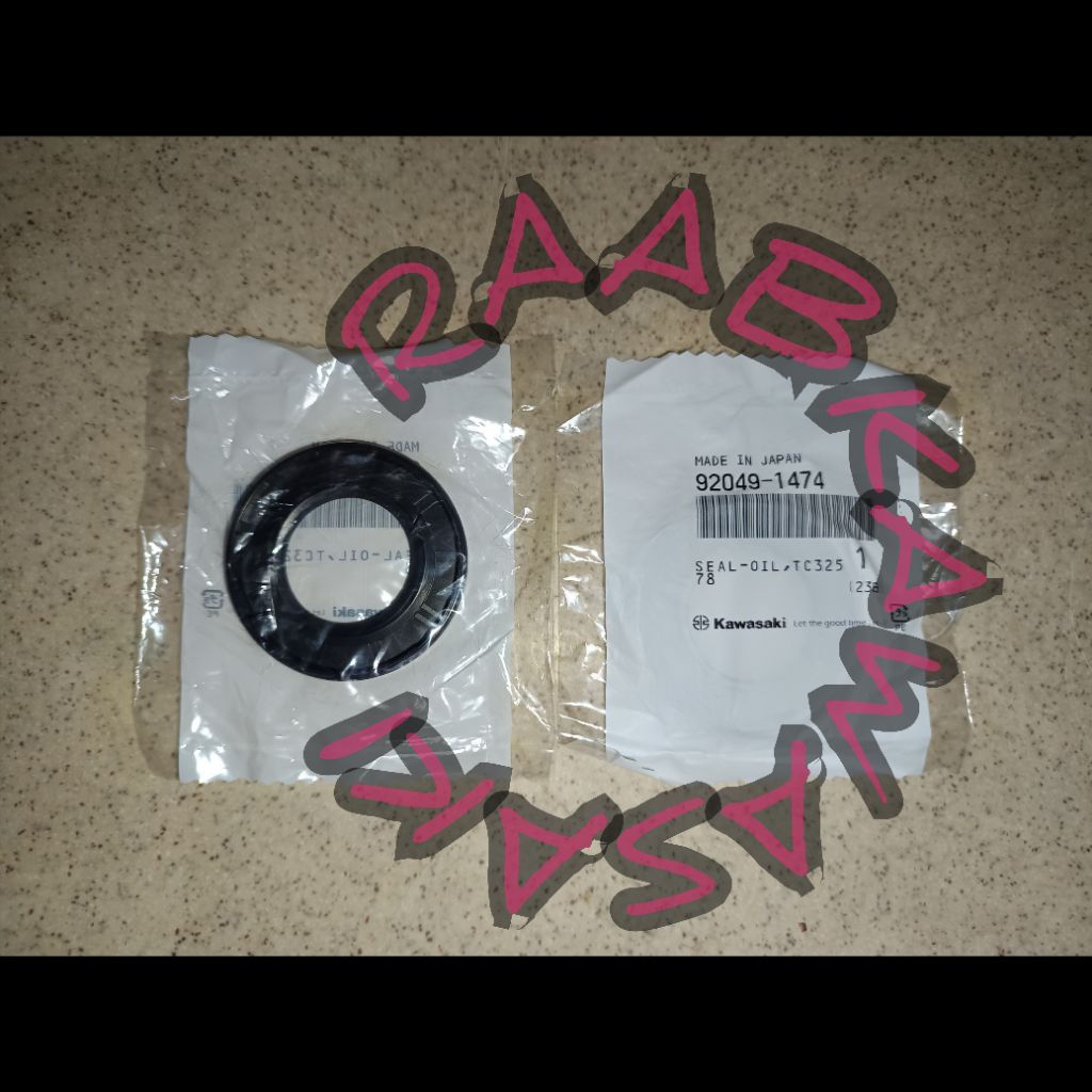 seal sil gear gir depan zx6r/zx636/z1000 original kawasaki