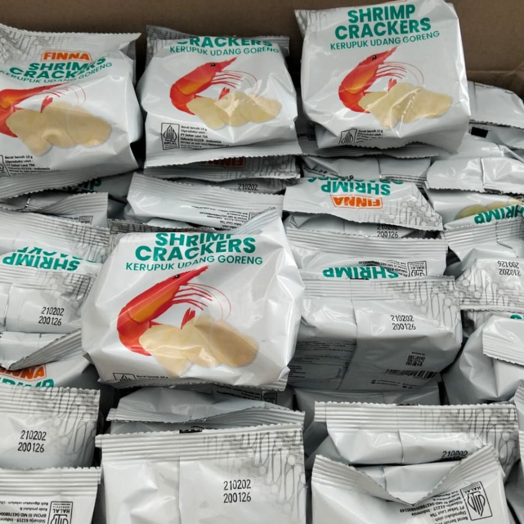 

(10pcs)Krupuk udang finna matang, krupuk hajatan