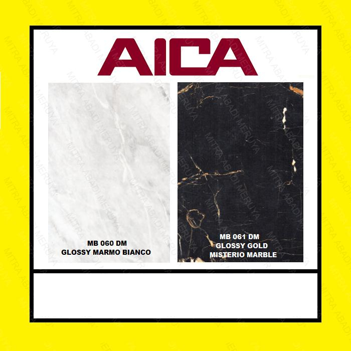 AICA HPL MB 060 061 60 61 DM MISTERIO MARBLE GLOSSY GOLD MARMO BIANCO