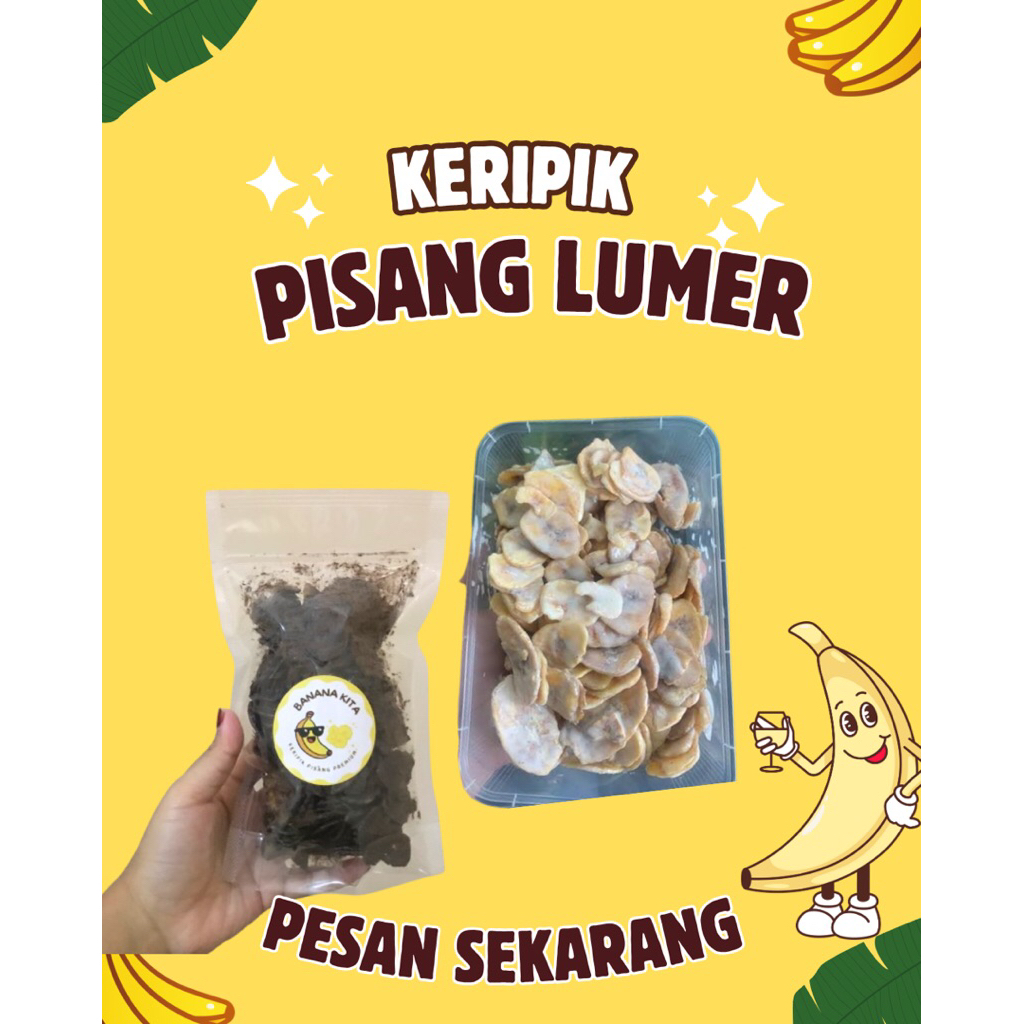 

PAKET CAMPURAN 1pouch & 1box/ Keripik pisang lumer / makanan viral enak kriuk kriuk lumer