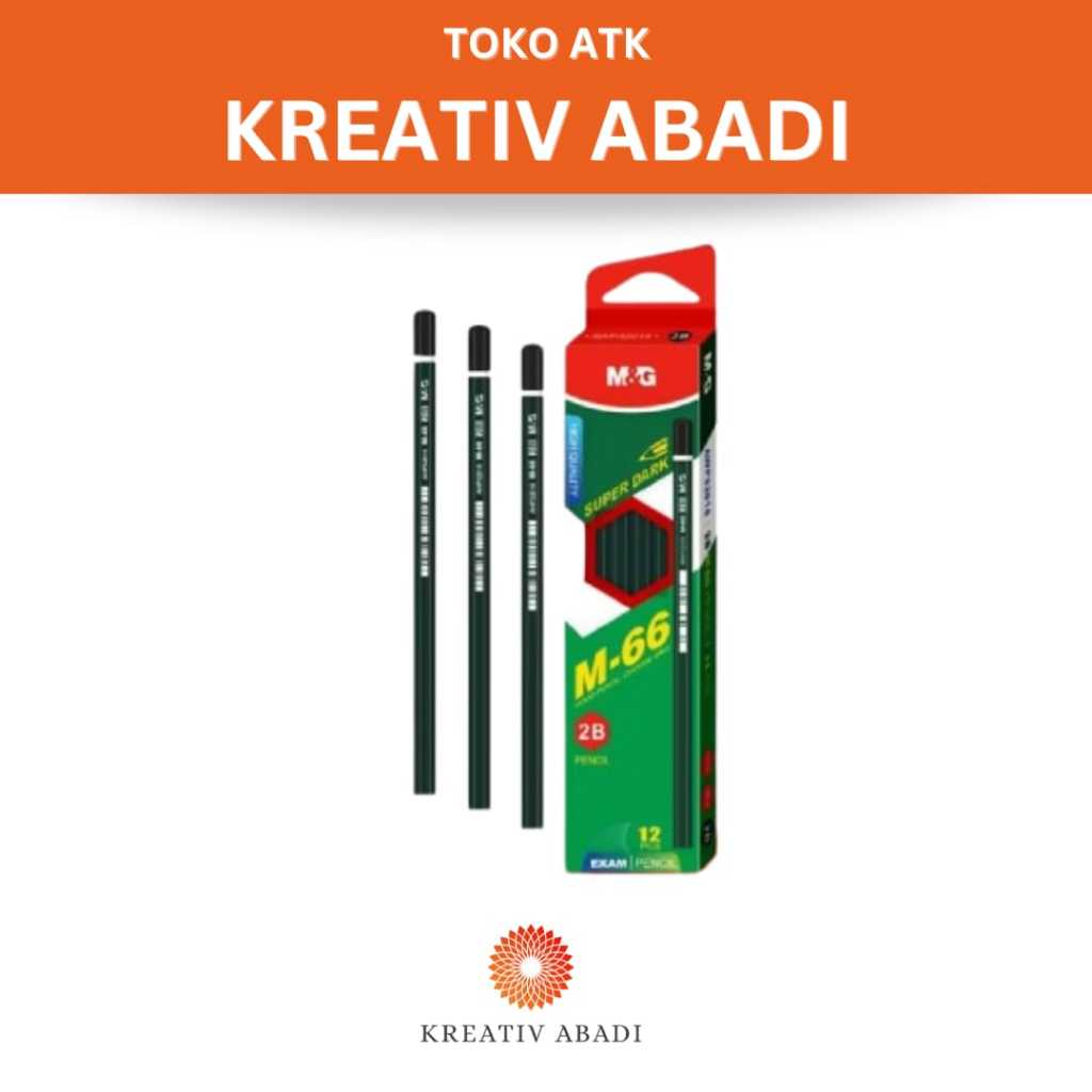 

Pensil 2B M-66 M&G