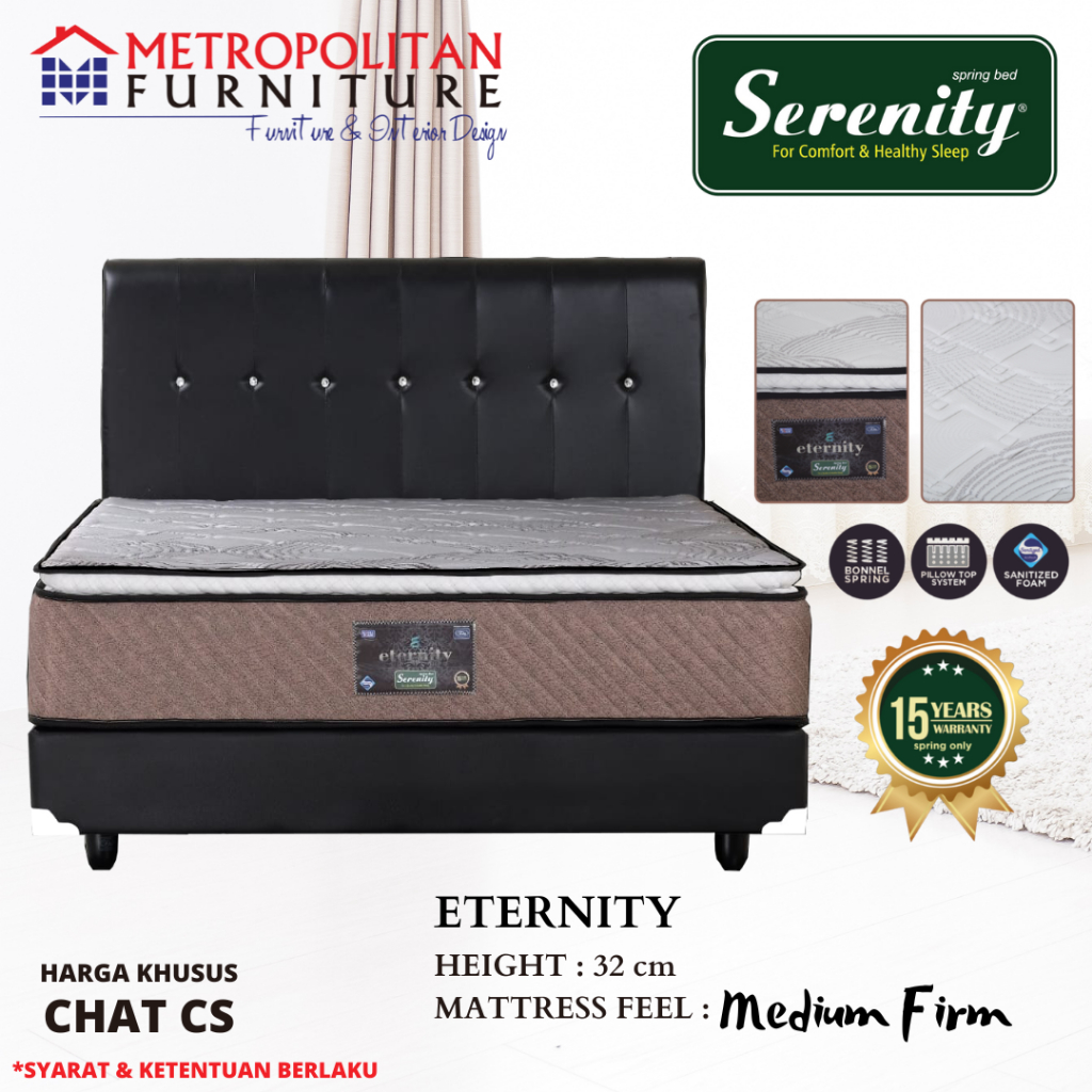 Kasur Springbed Elite Serenity Eternity Spring bed matras