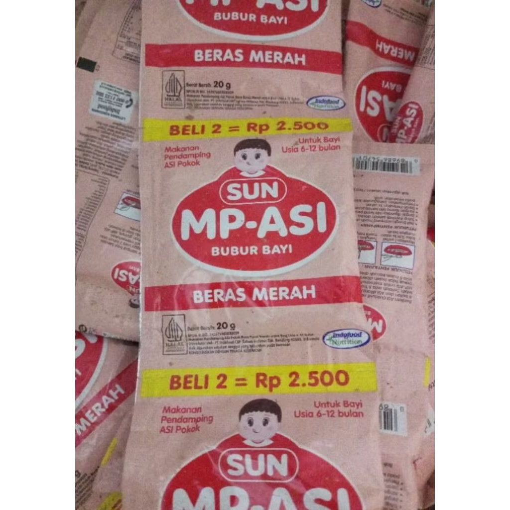 Sun Bubur Bayi MPASI Beras Merah