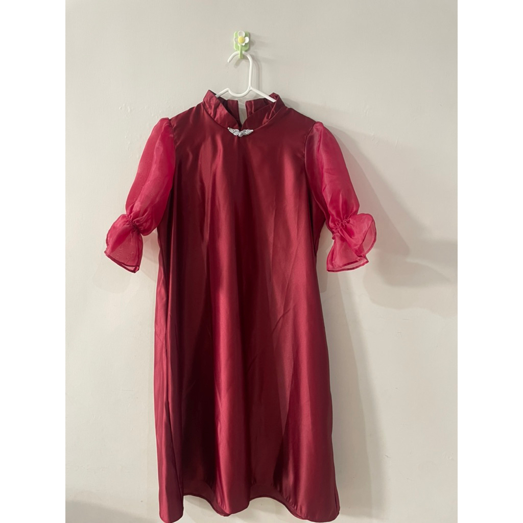 Preloved Dress Cheongsam big size