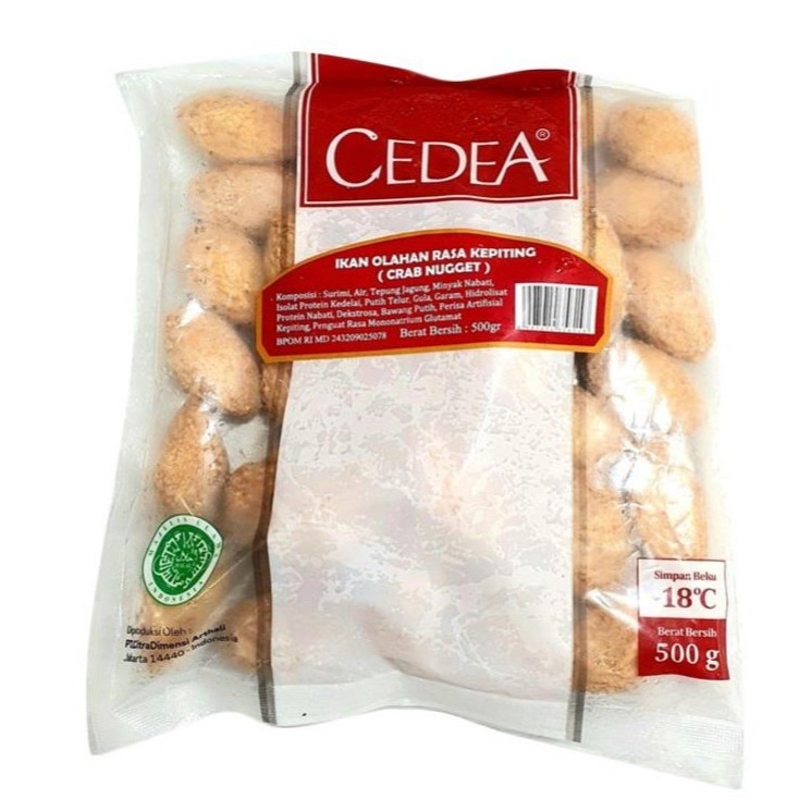 

Cedea nugget kepiting 500 gr