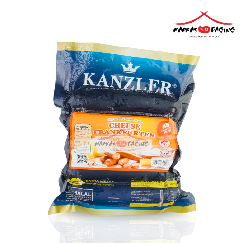 

KANZLER cheese Frankfutter 360gr - Markasdaging