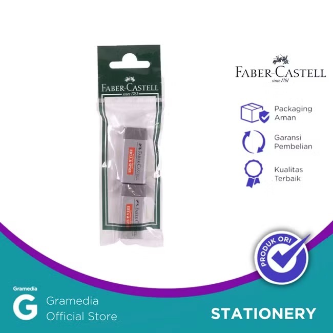 

Gramedia Karawaci - Faber Eraser Spmb / Set 2 Pcs 187102