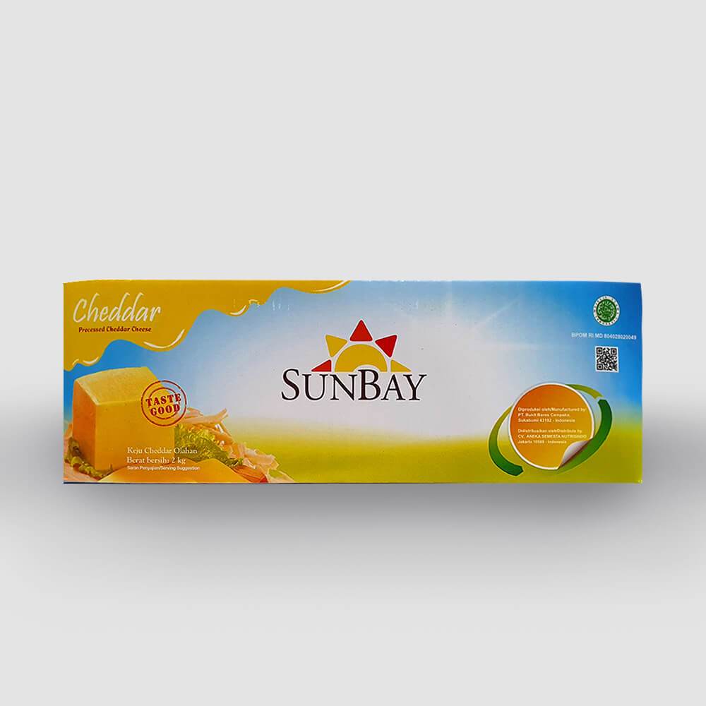 

Keju Sunbay Cheddar Cheese 2kg