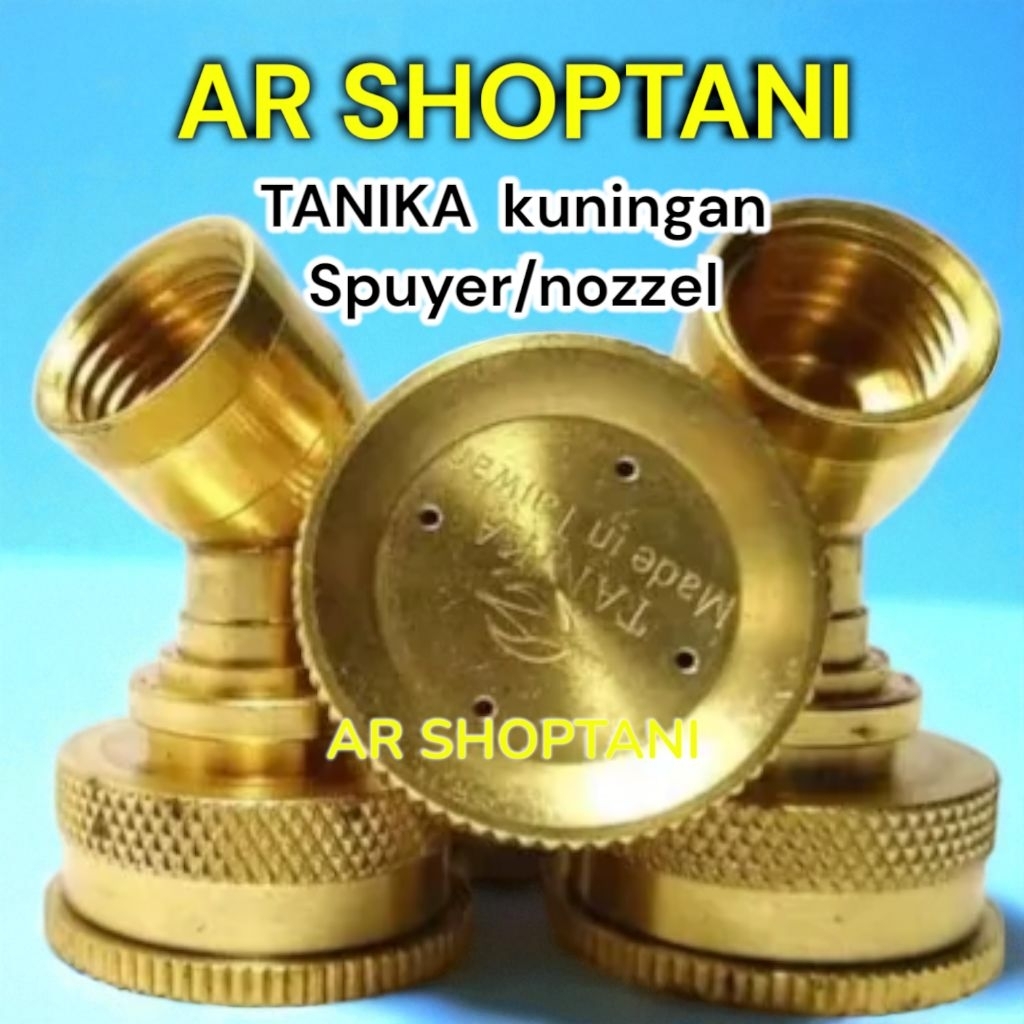 NOZEL TANIKA Made in Taiwan Kuningan Lubang 4