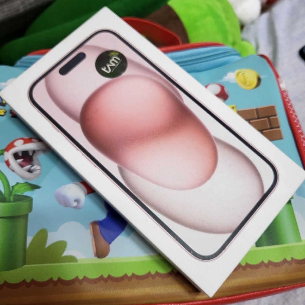 IPHONE 15 BARU SEGEL GREENPEEL ASLI