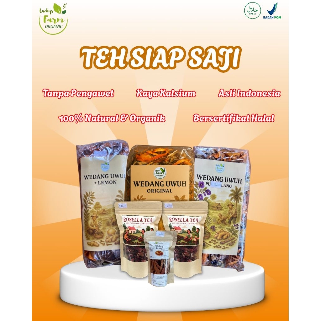 

Wedang teh siap saji