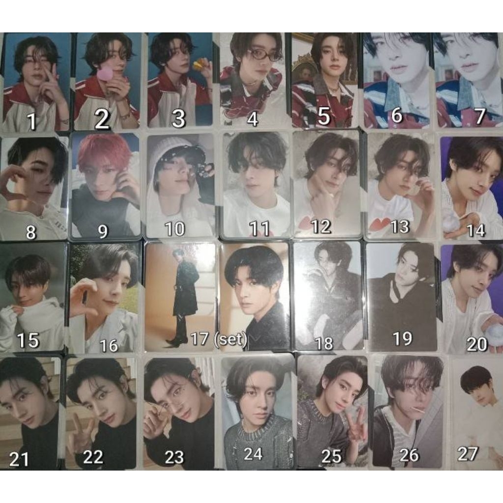 pc photocard official enhypen Jake Jay Jungwon Sunoo heeseung ni-ki