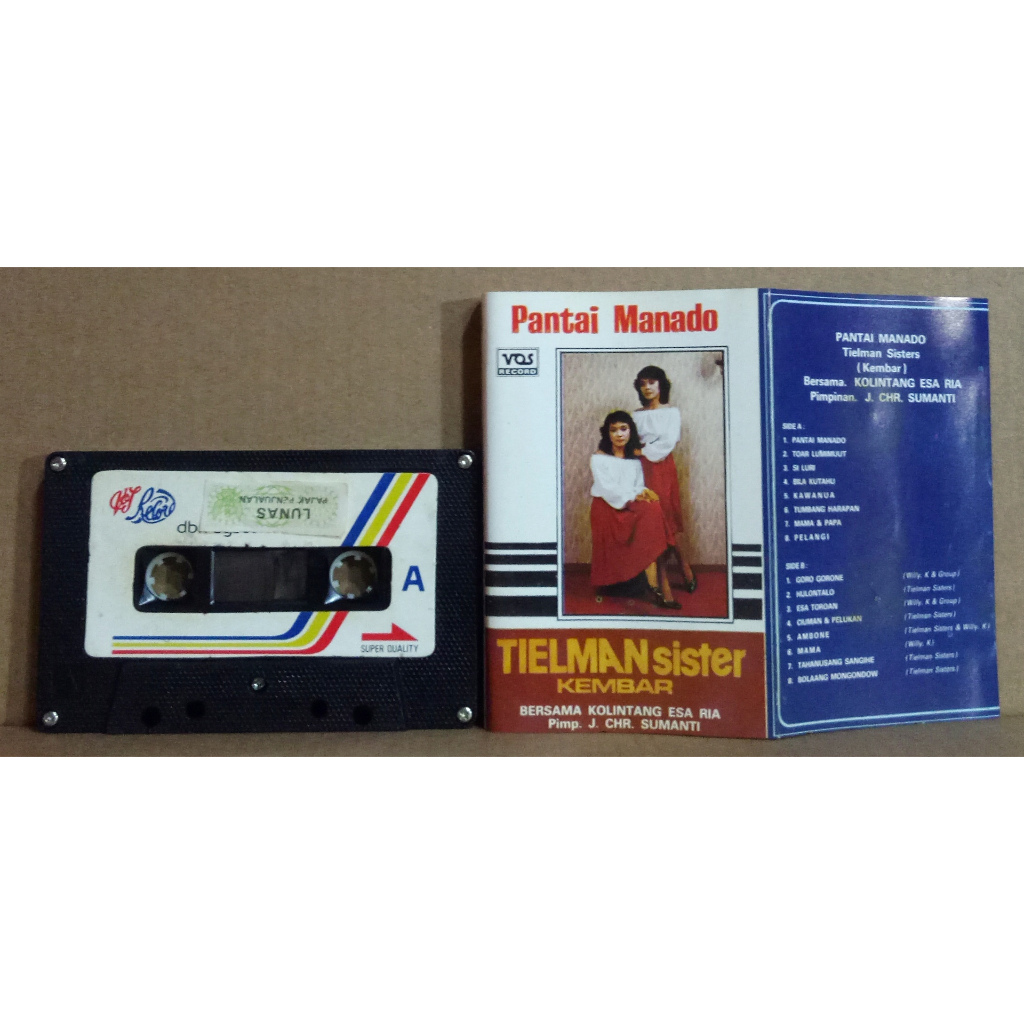 TIELMAN SISTER - PANTAI MANADO - Kaset