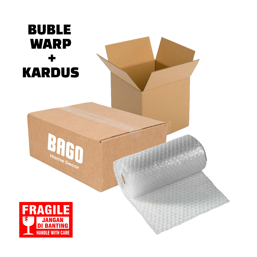 

Packing Tambahan Bubble Wrap Dan Kardus / Dus