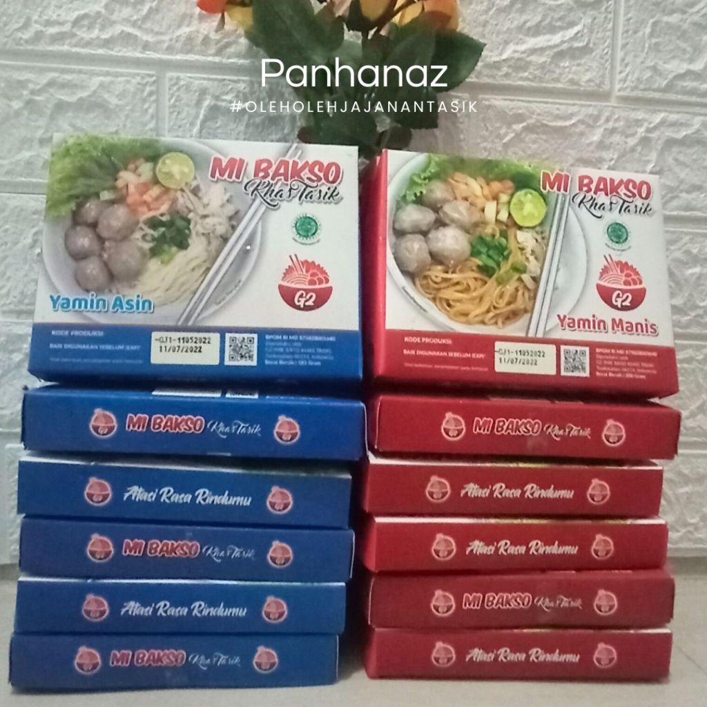 

PAKET HEMAT G2 Isi 10 Mie Baso khas Tasik frozen food Kemasan Baru BPOM