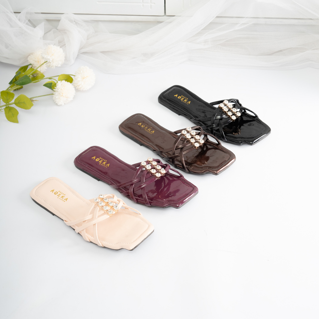 ADK Shoes Sandal santai JINNY permata 6 sandal cantik wanita