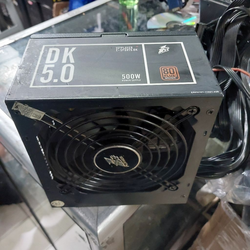 Power Supply PSU Gaming 1stplayer DK 5.0 500Watt 80plus bronze Second Ori