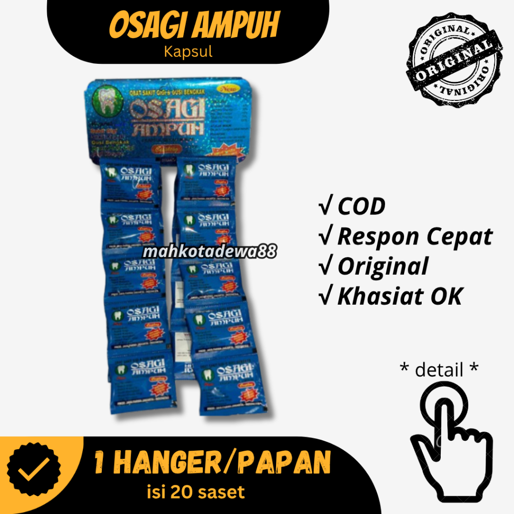 OSAGI AMPUH ORIGINAL [ OSAGI BIRU MUDA ]