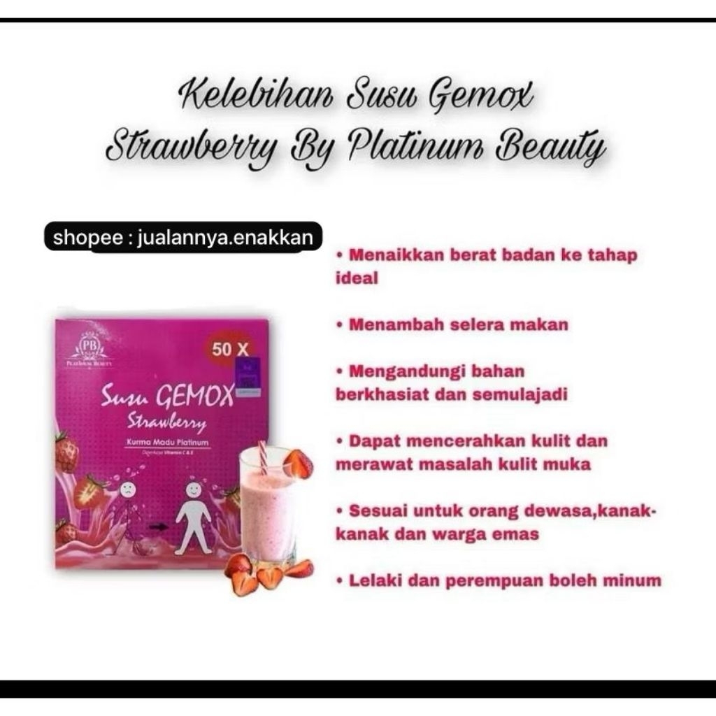 

susu gemox bikin enduttt berisi biar ga kekurusan lagi