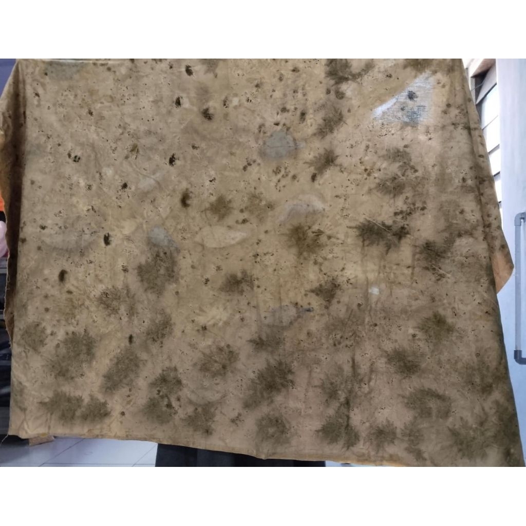 batik ecoprint daun original