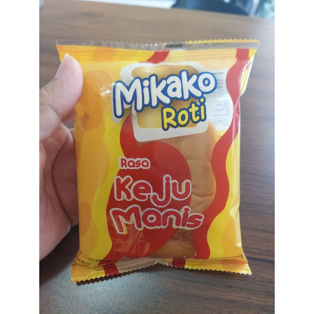 

Roti Mikako rasa Keju Manis isi 30 pcs